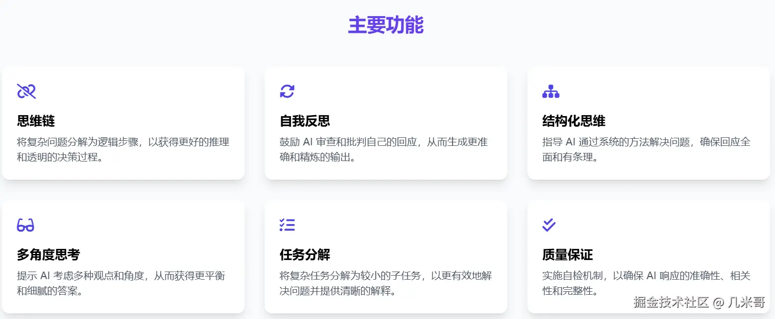 Thinking Claude的主要功能