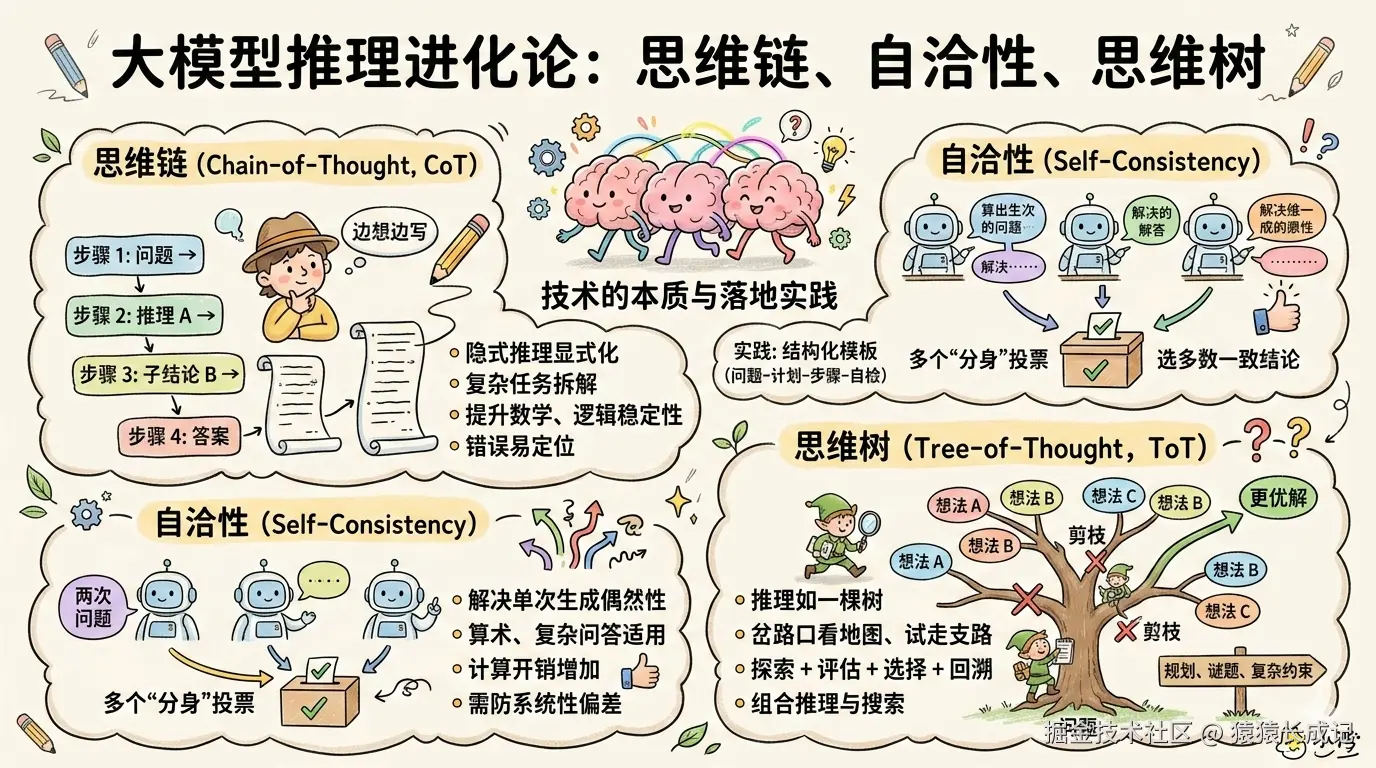 4 思维链、自洽性、思维树-黑板报.png