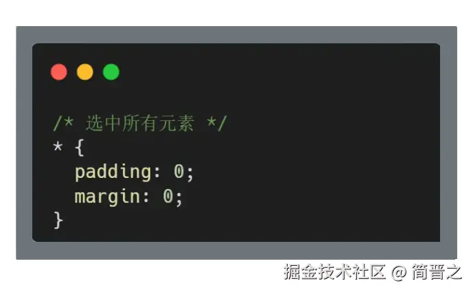 通配符选择器实例