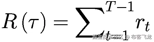 R\left(\tau \right)={\sum}_{t=1}^{T-1}{r}_t