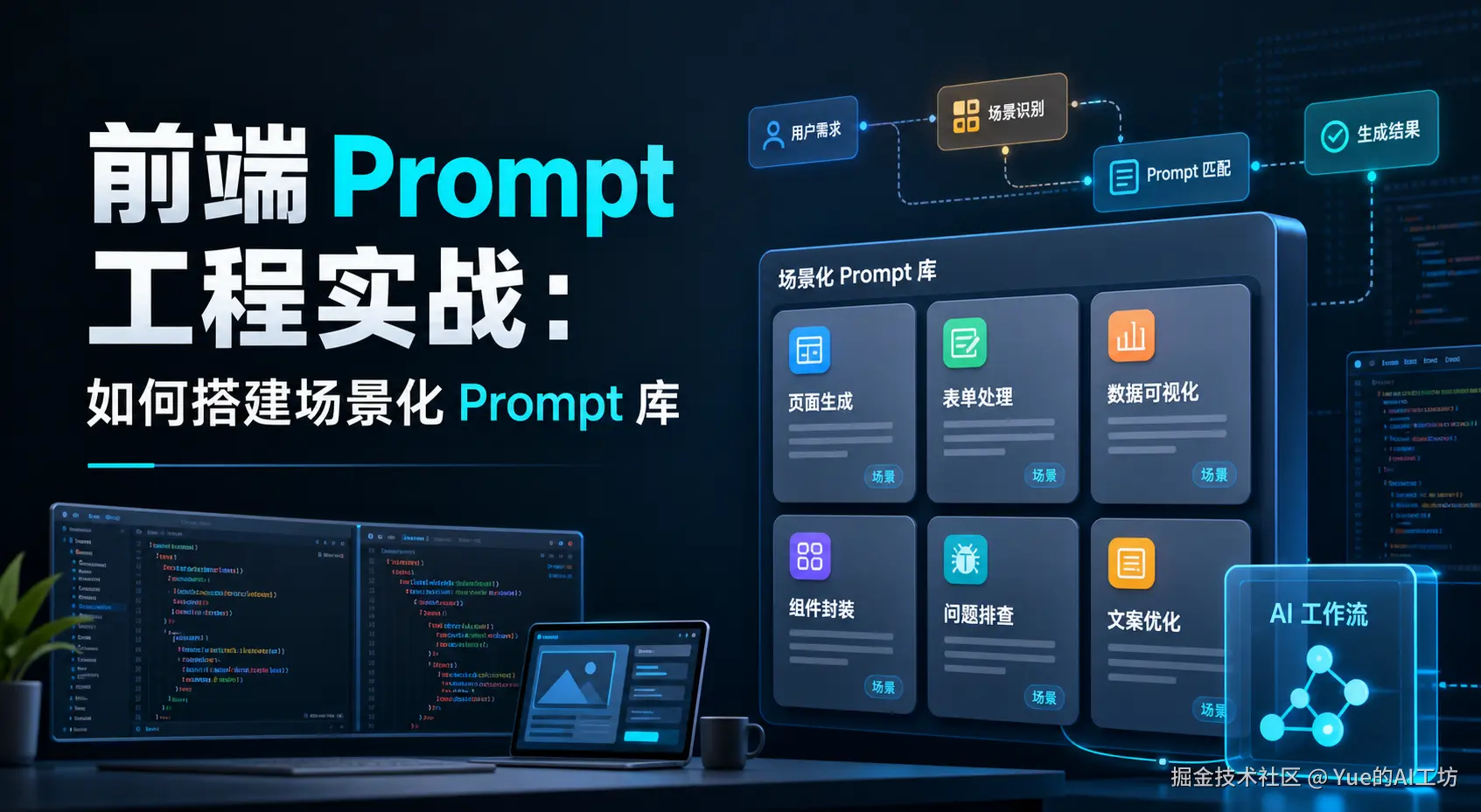 前端 Prompt 工程实战：如何搭建场景化 Prompt 库