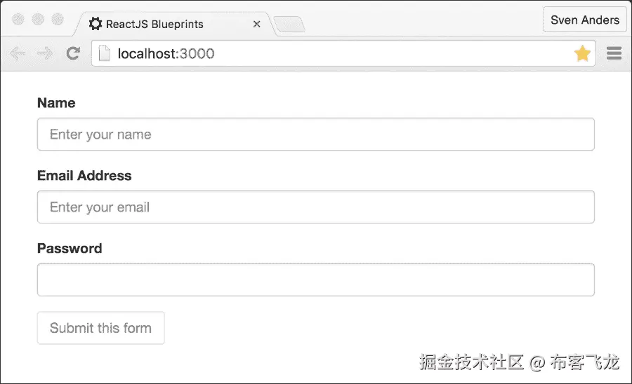 创建响应式表单字段
