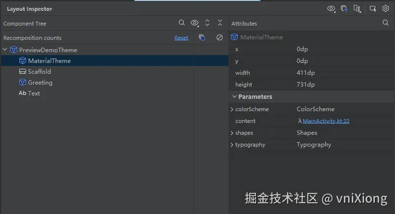 Component Tree