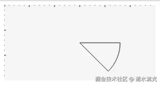 描边扇形
