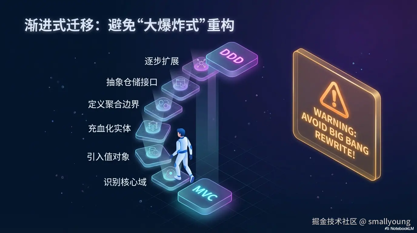 从MVC迁移到DDD的路径