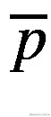 \overline{p}