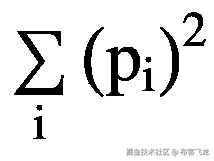 \sum \limits_{\mathrm{i}}{\left({\mathrm{p}}_{\mathrm{i}}\right)}²