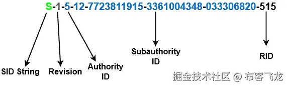 图 1.5 – 示例 Windows SID