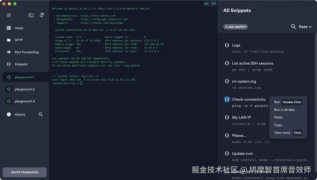 Terminus SSH Client