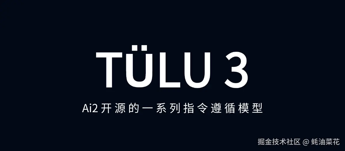 公众号: 蚝油菜花 - open-instruct/blob/main/docs/tulu3.md