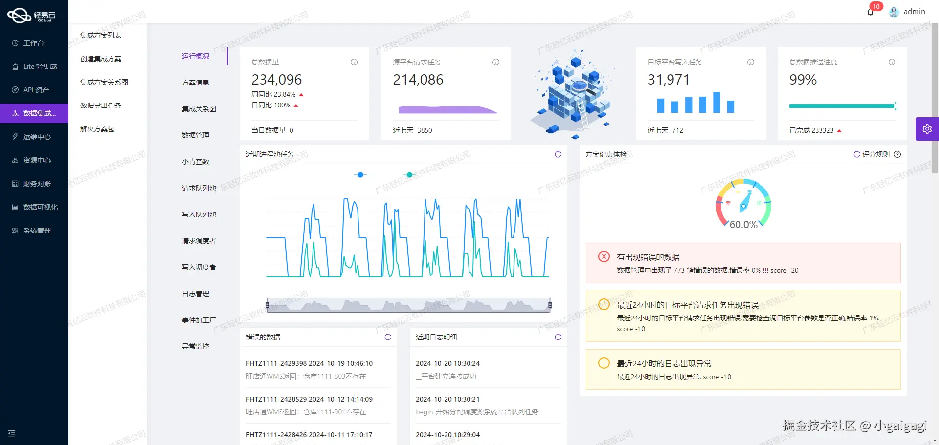 打通金蝶云星空数据接口