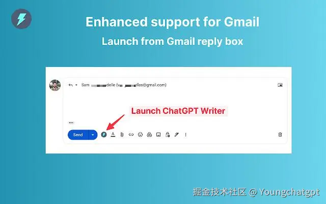 ChatGPT Writer：使用 AI 撰写邮件和消息