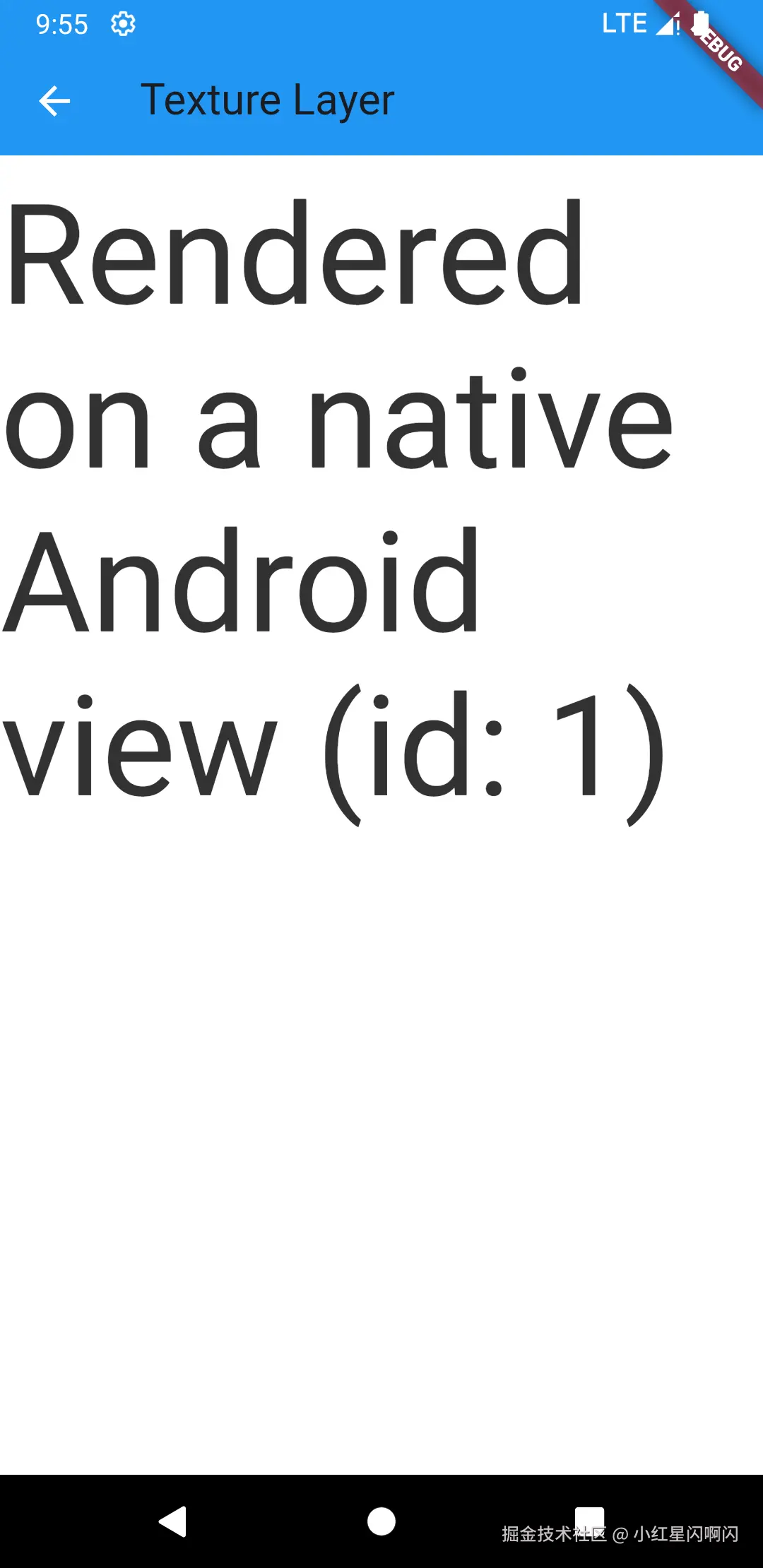 Texture Layer运行效果