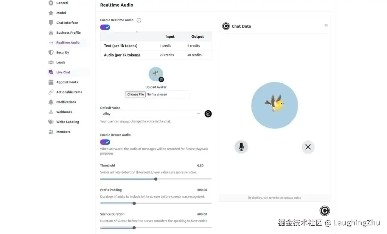 Chat Data 2.0 With Realtime Voice Rag