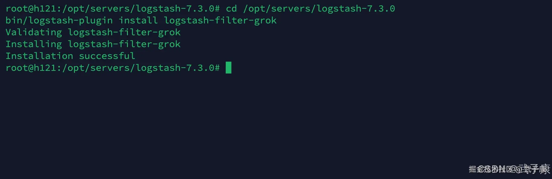 logstash filter.conf grok模式