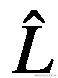 \hat{L}