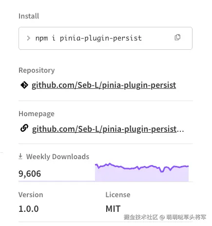 npm pinia-plugin-persist