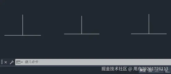 CAD2025如何制作暖通正三通图标