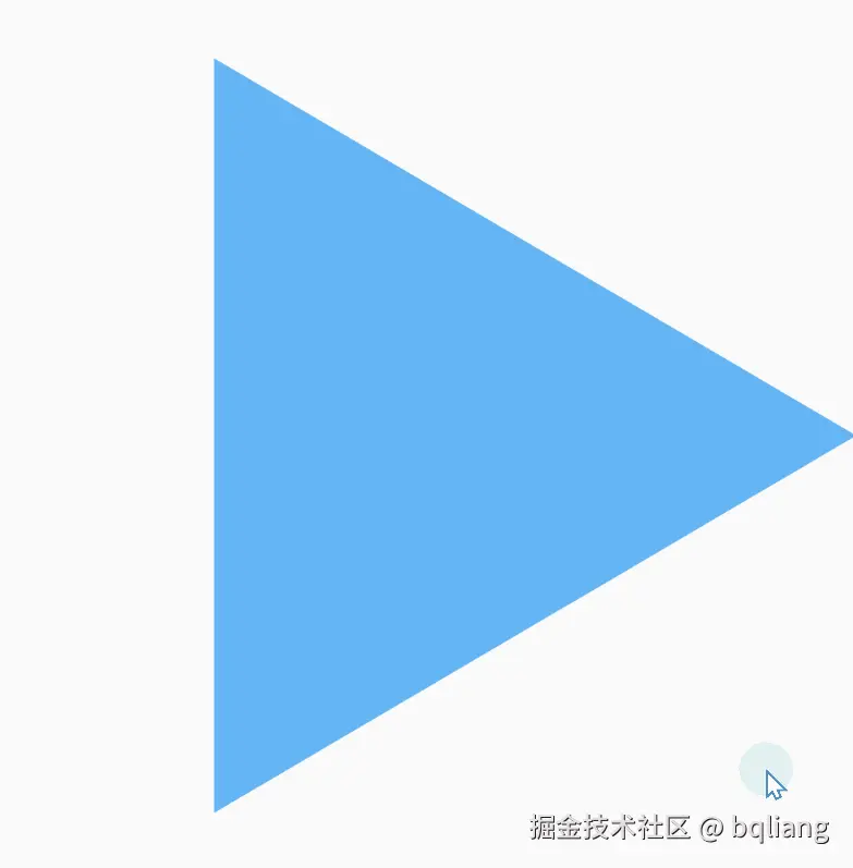 一个正三角形变形为一个圆角星形