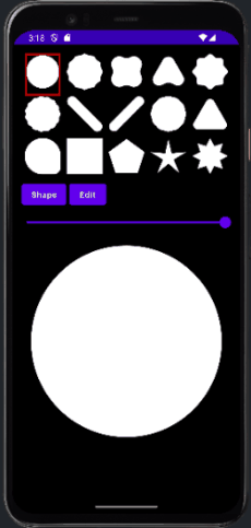 Automatic shape morphing