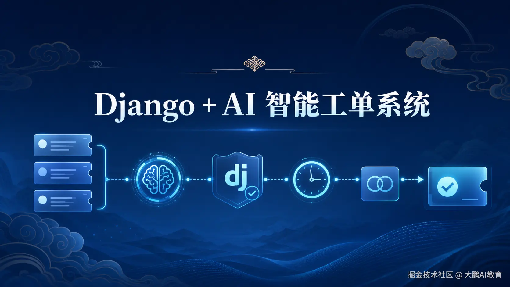 Django AI 智能工单系统