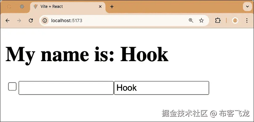 图 2.2 – 在勾选复选框之前的应用程序状态