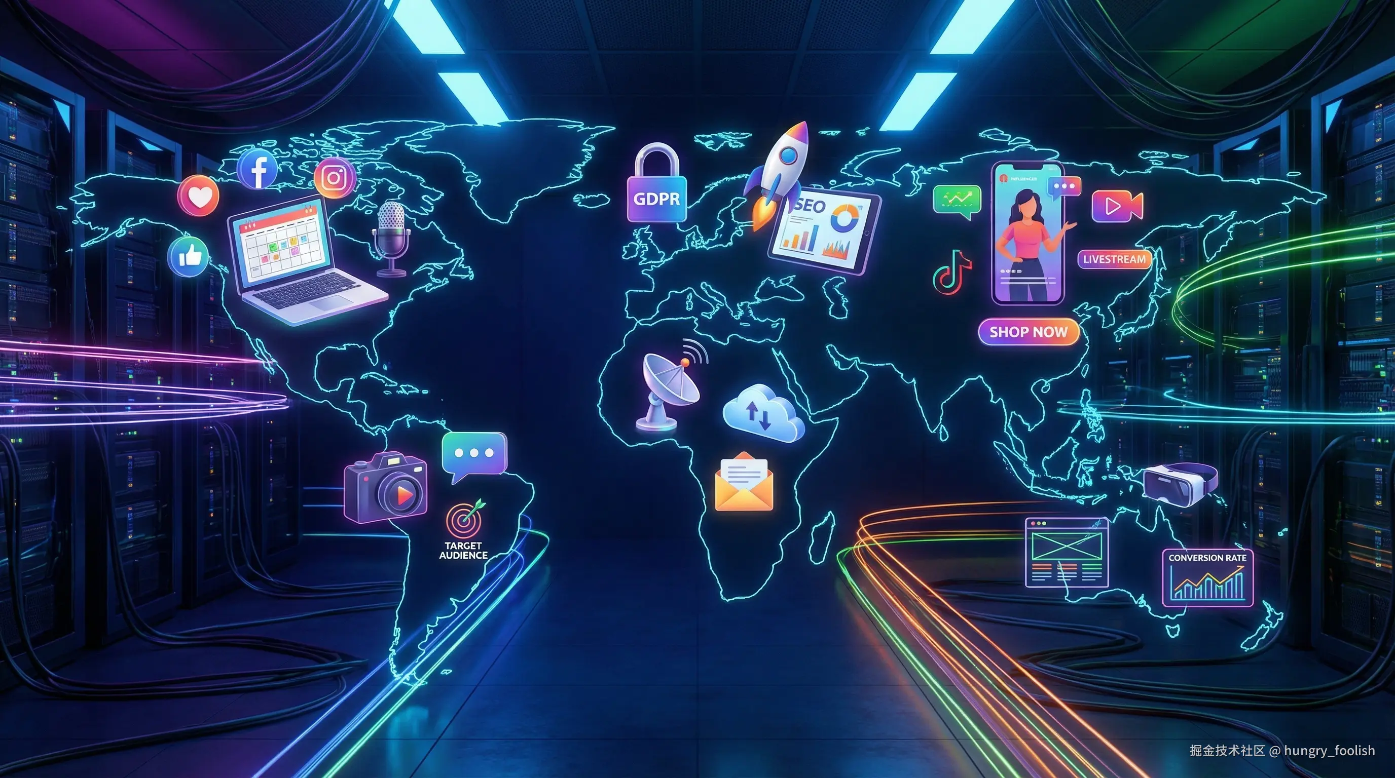 Comparative visualization of localized AI marketing assets for different global regions