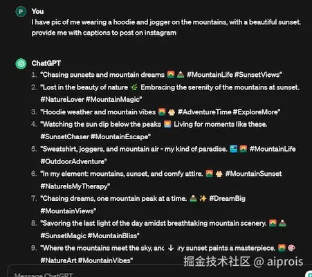 社交媒体上的标题