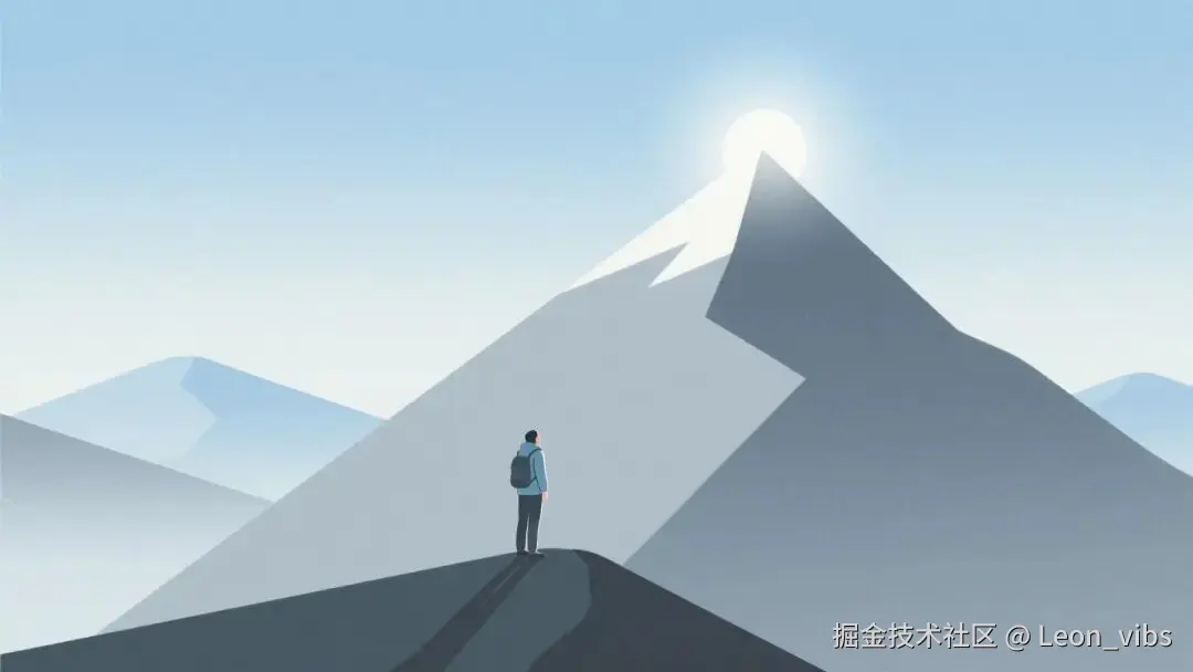 山脚望山顶的品味落差隐喻