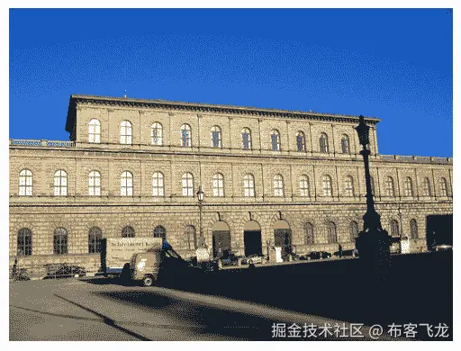 图 9.3 – 测试集中的对象，由符合预测的朴素变体产生的预测集标签为“宫殿”