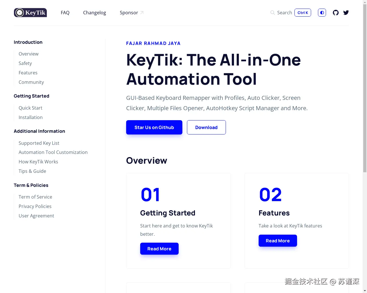 Show HN：使用 sprucecss-eleventy-documentation-template 构建的网站 - 项目截图