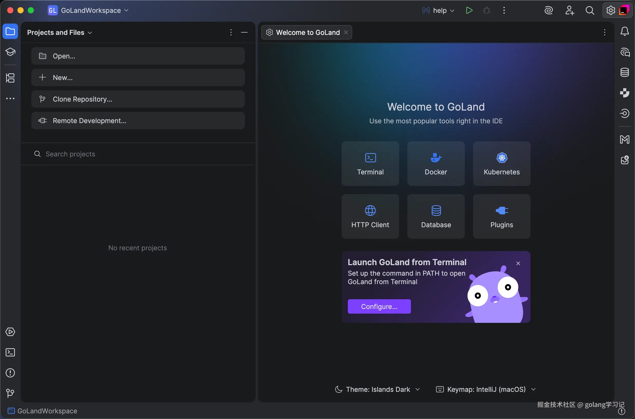 Islands 主题效果