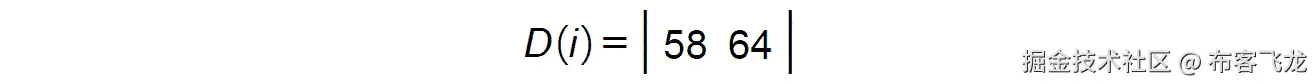 图 1.21：矩阵 D(i) 的第二个元素