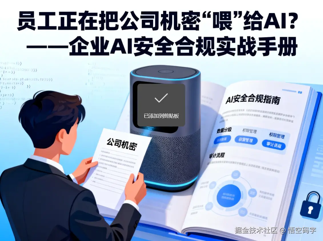 员工正在把公司机密“喂”给AI？——企业AI安全合规实战手册.png