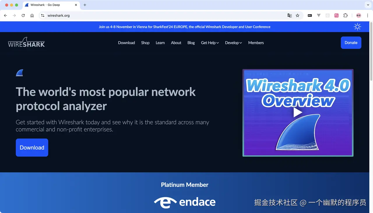 Websocket 测试工具Wireshark