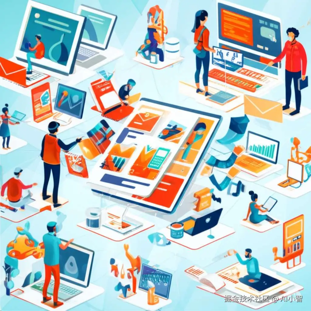 WEBTOON 平台概览与 AI 技术融合的视觉象征