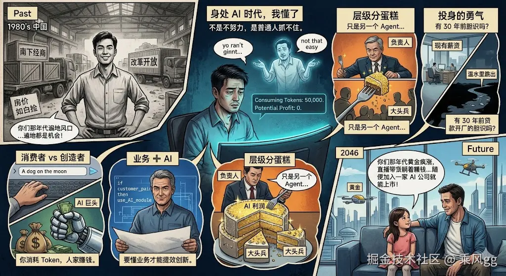 为什么AI 时代来临，大部分人吃不到红利