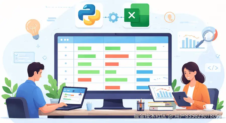Python设置Excel条件格式