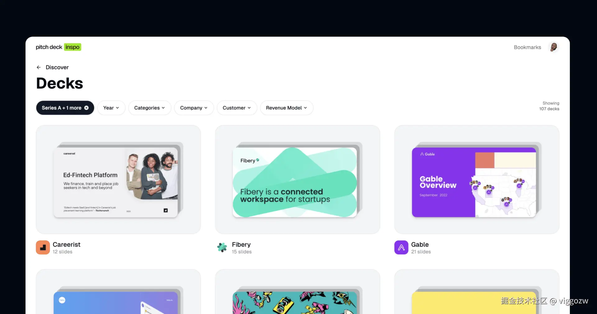 Pitch Deck Inspo - 创业者的Pitch Deck灵感库
