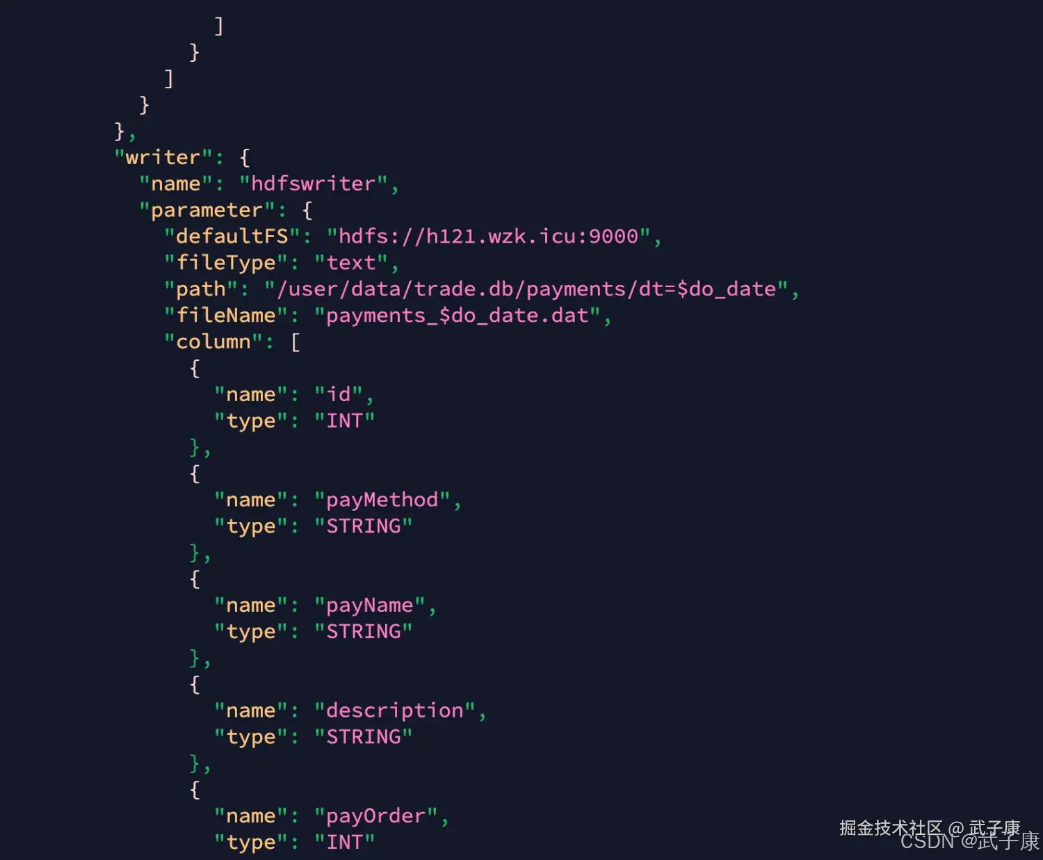 离线数仓 支付方式表
