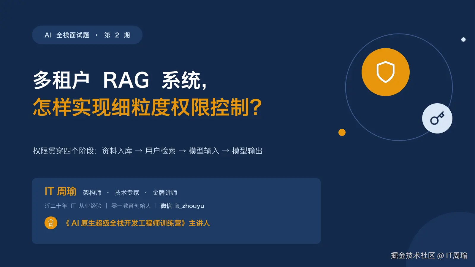 多租户RAG系统怎样实现细粒度权限控制