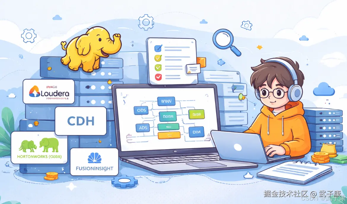 大数据-224 离线数仓 架构怎么选型与估算集群规模：Apache vs CDH/HDP，全组件清单+命名规范