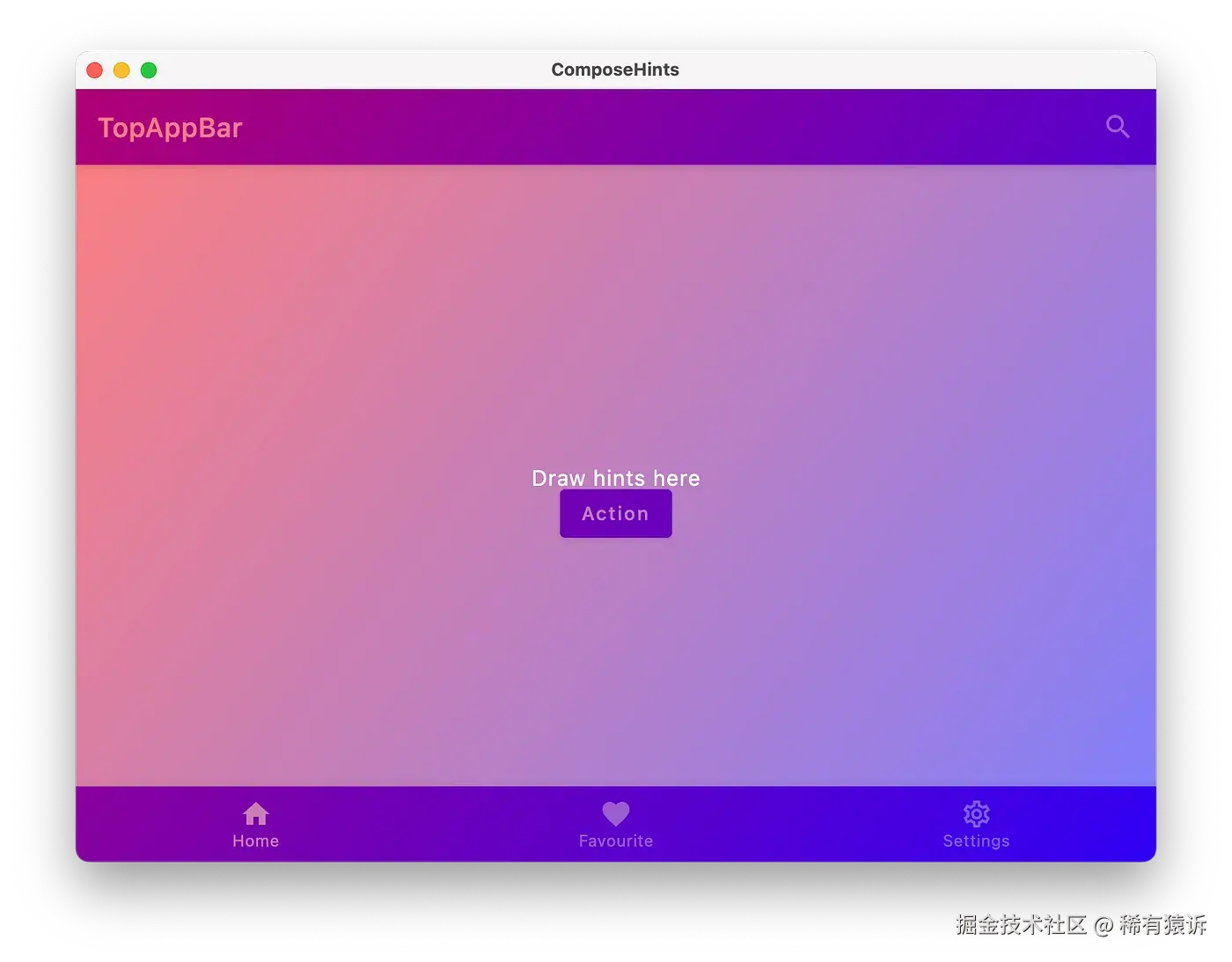 Dimmed background
