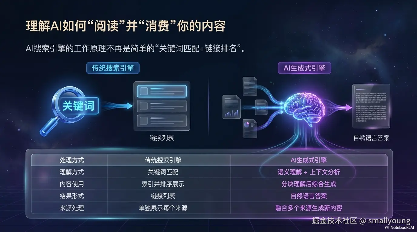 AI搜索的工作原理