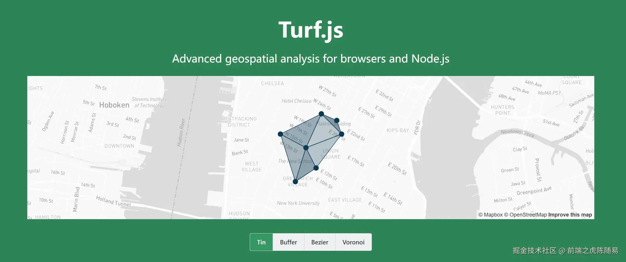 好用的地理空间分析库