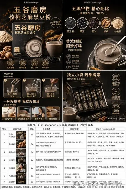 高端谷物粉项目