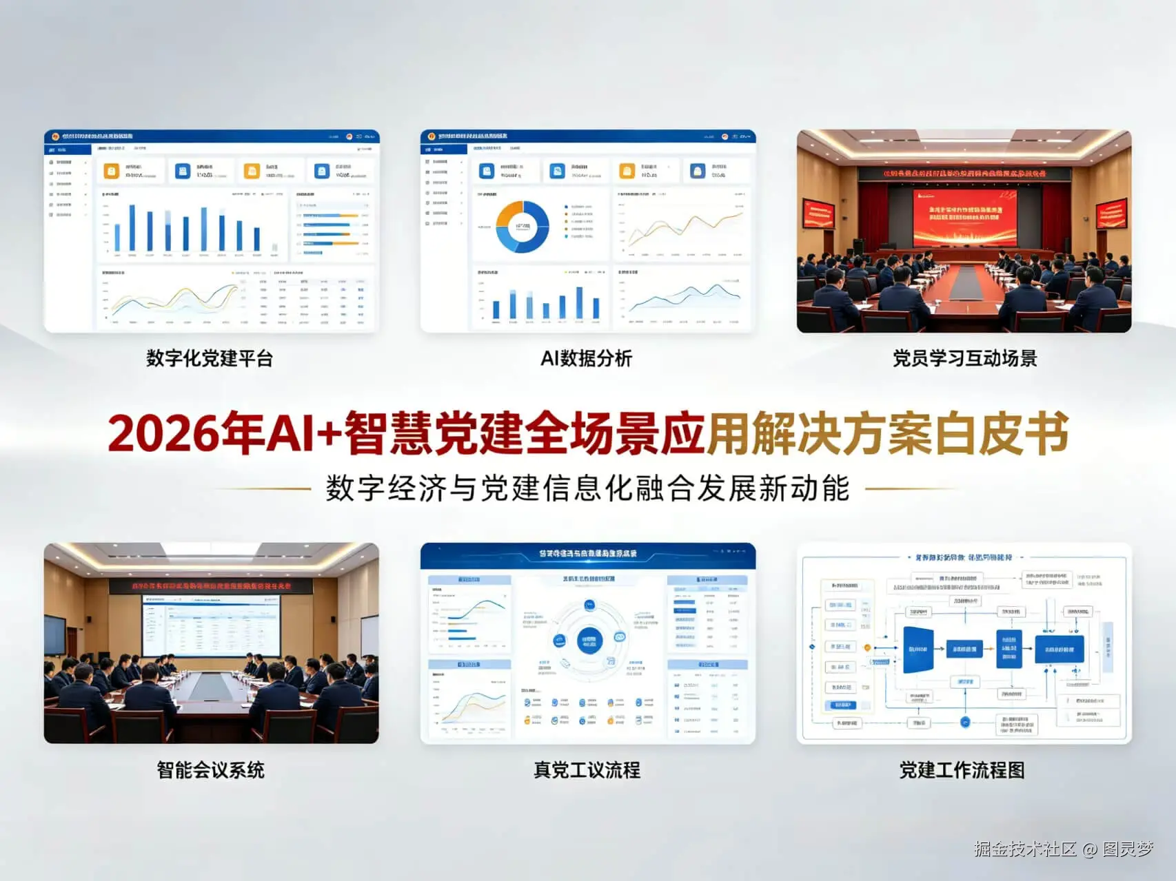 2026年AI+智慧党建全场景应用解决方案白皮书 - 全1115页下载