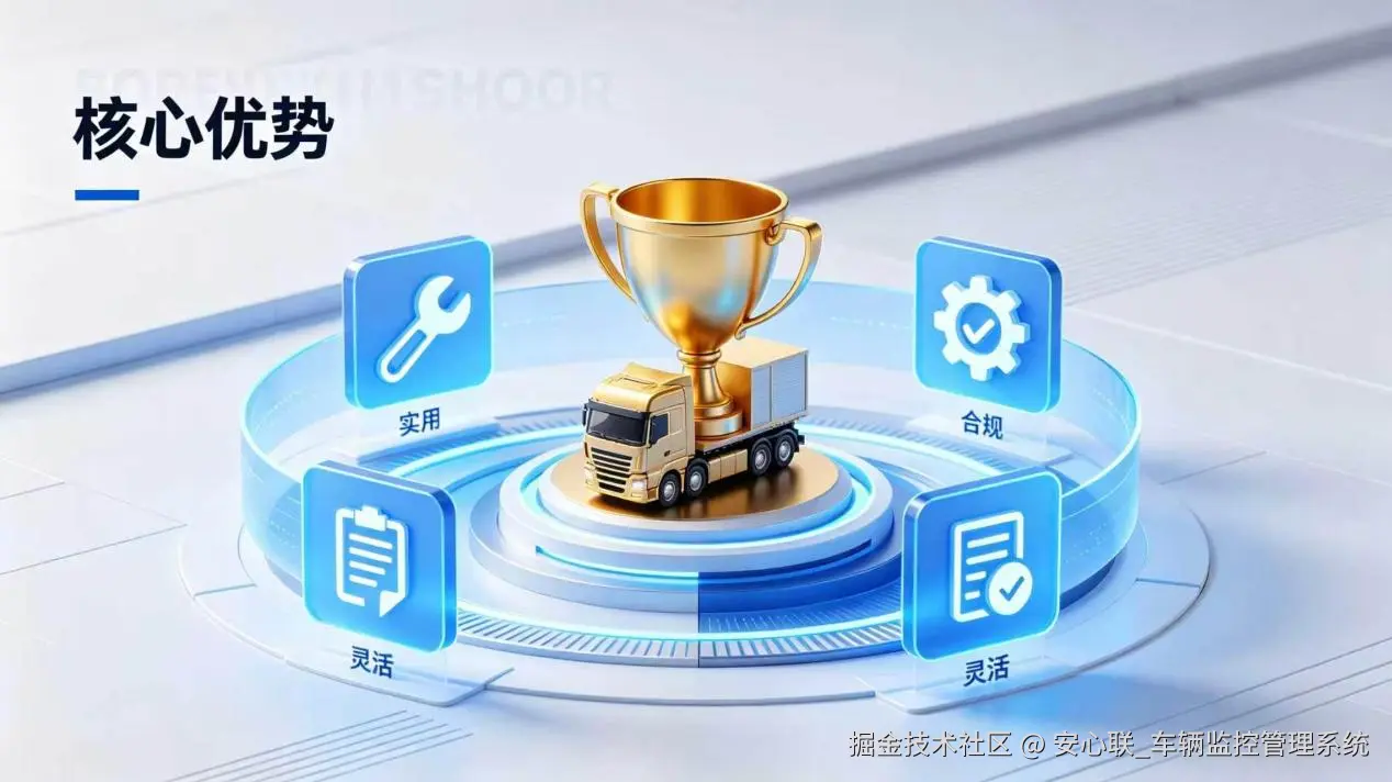 车载温湿度监测系统核心优势总结示意